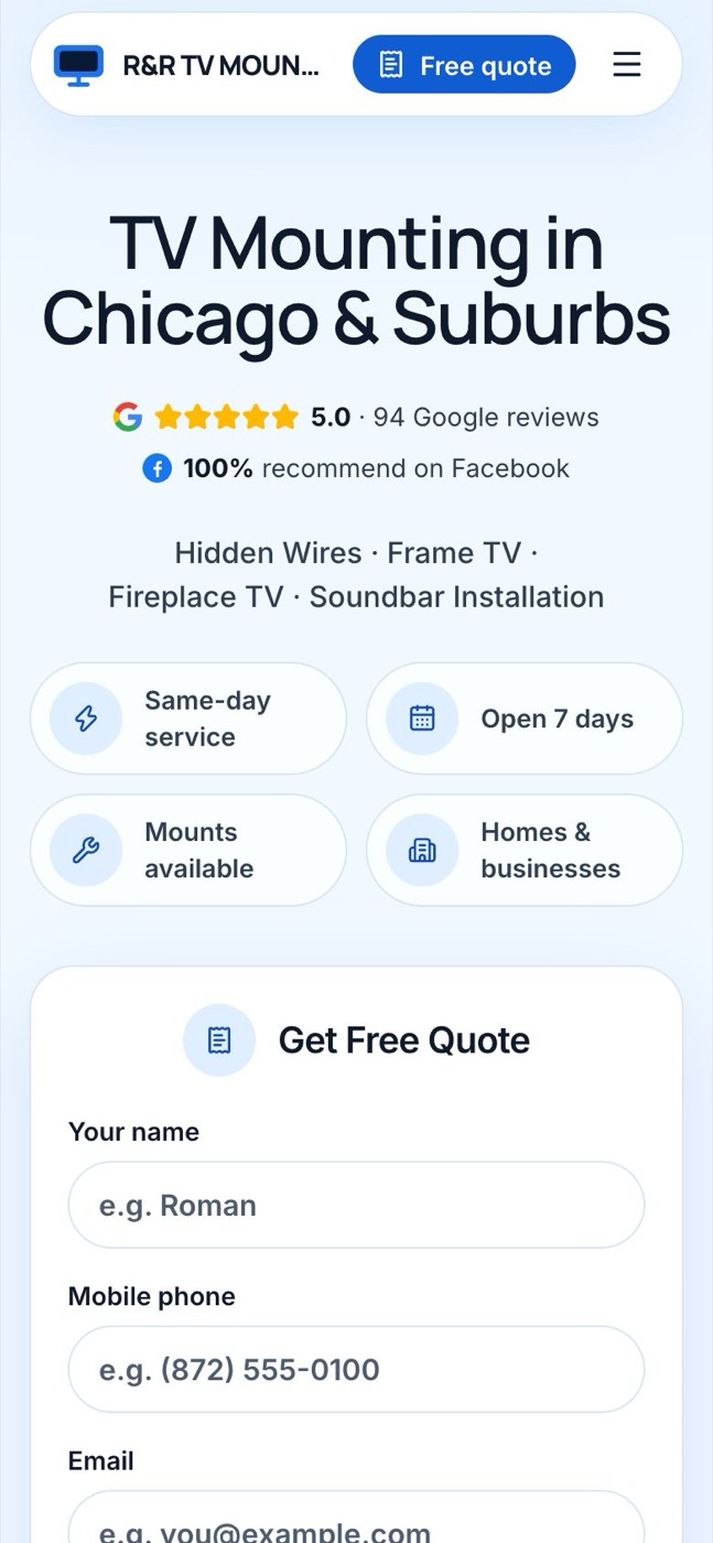 After, on a phone